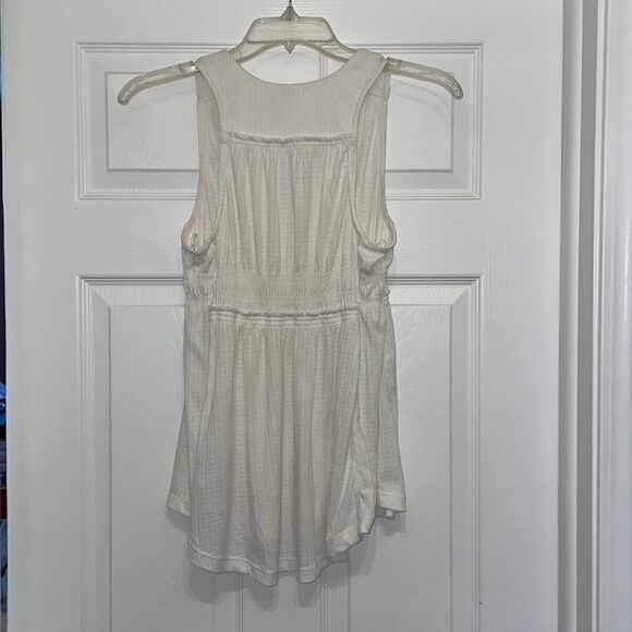 Free People Cream Beach Bound Tank - Picture 8 of 8